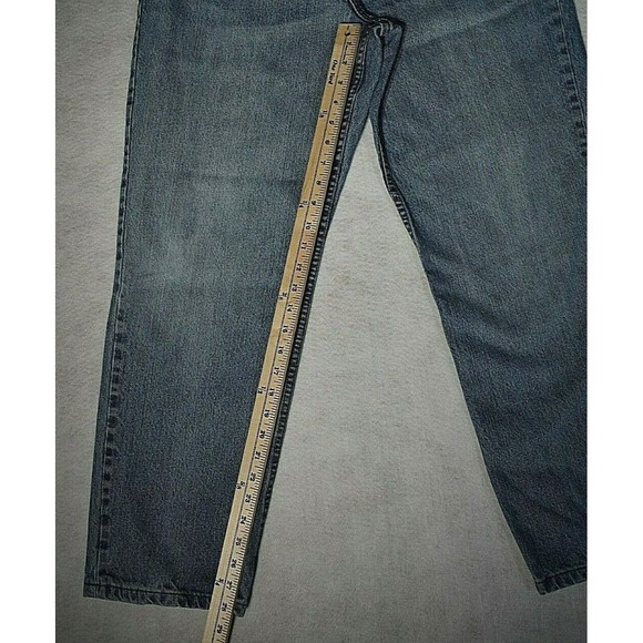 Lands' End Traditional Fit Men's Jeans Medium Wash Size 35 - Picture 5 of 8